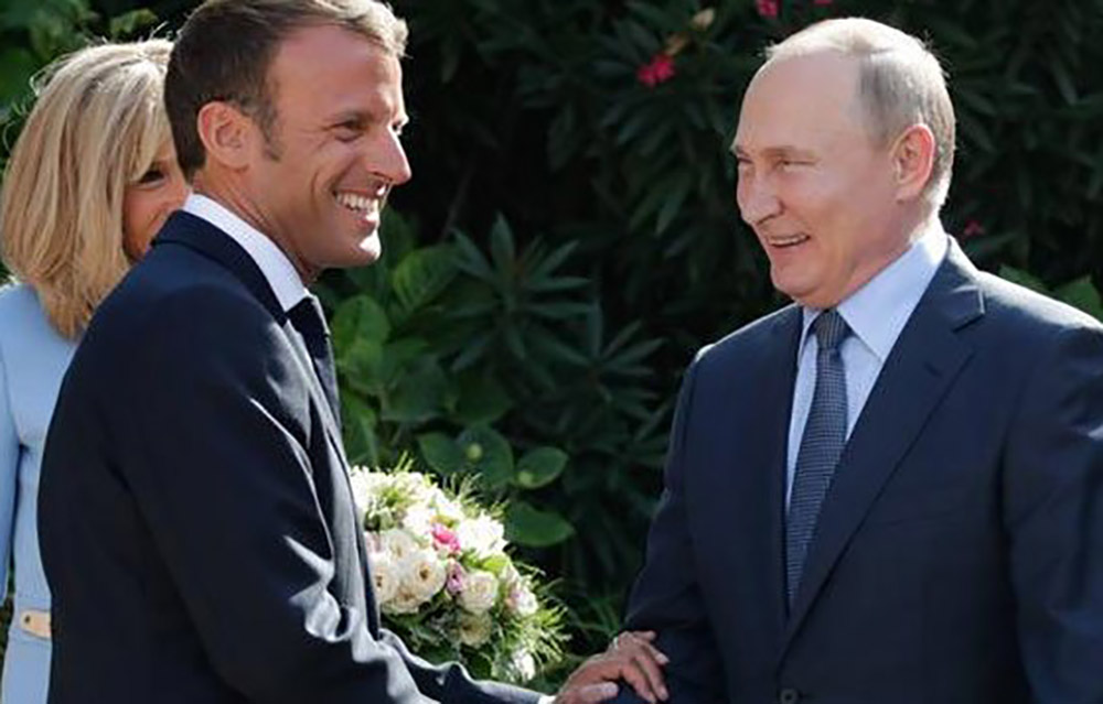 Putin appreciates Macron'